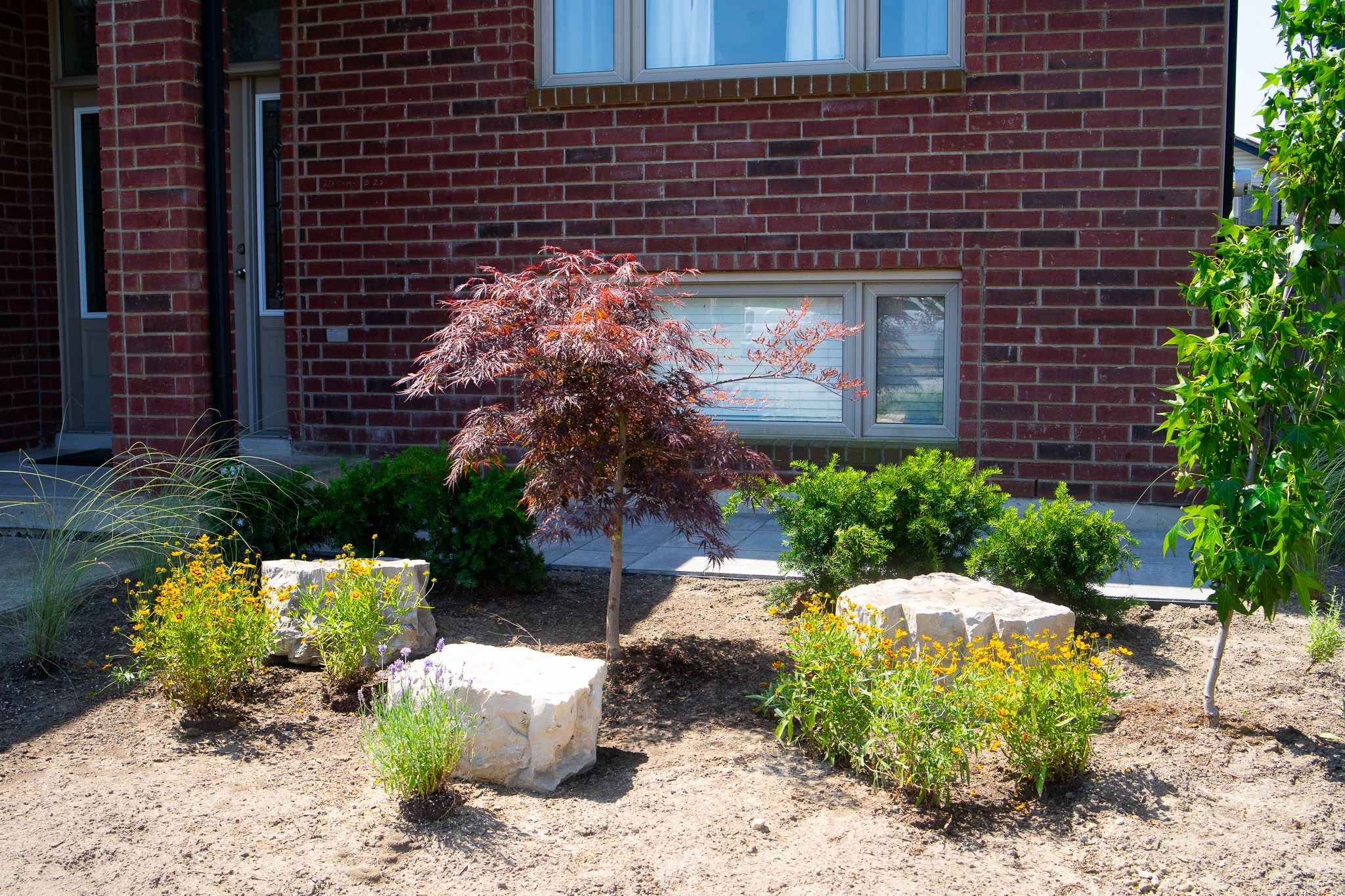 low maintenance landscaping ideas, backyard, Windsor Essex